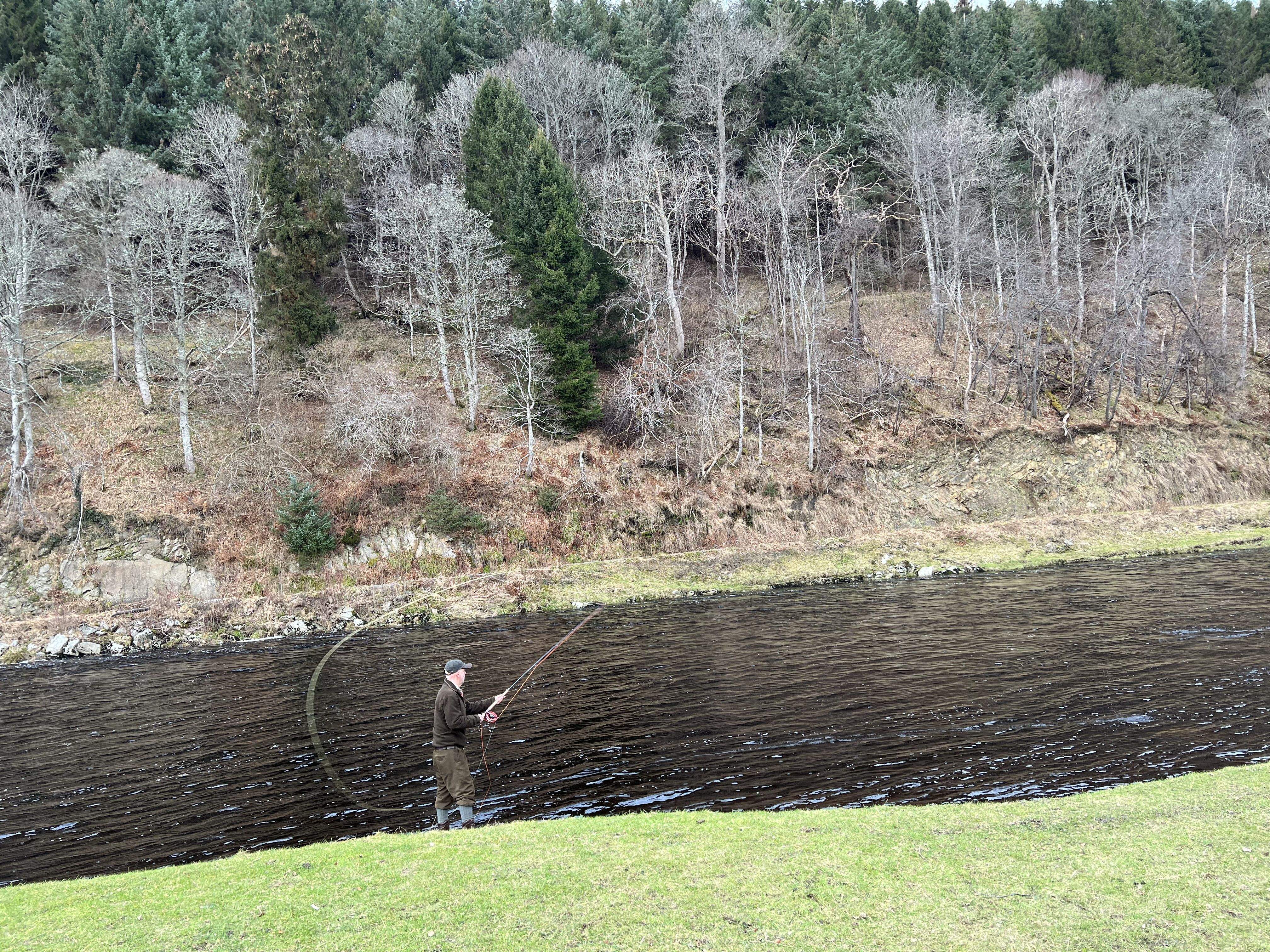 Fly Fishing in the river 2